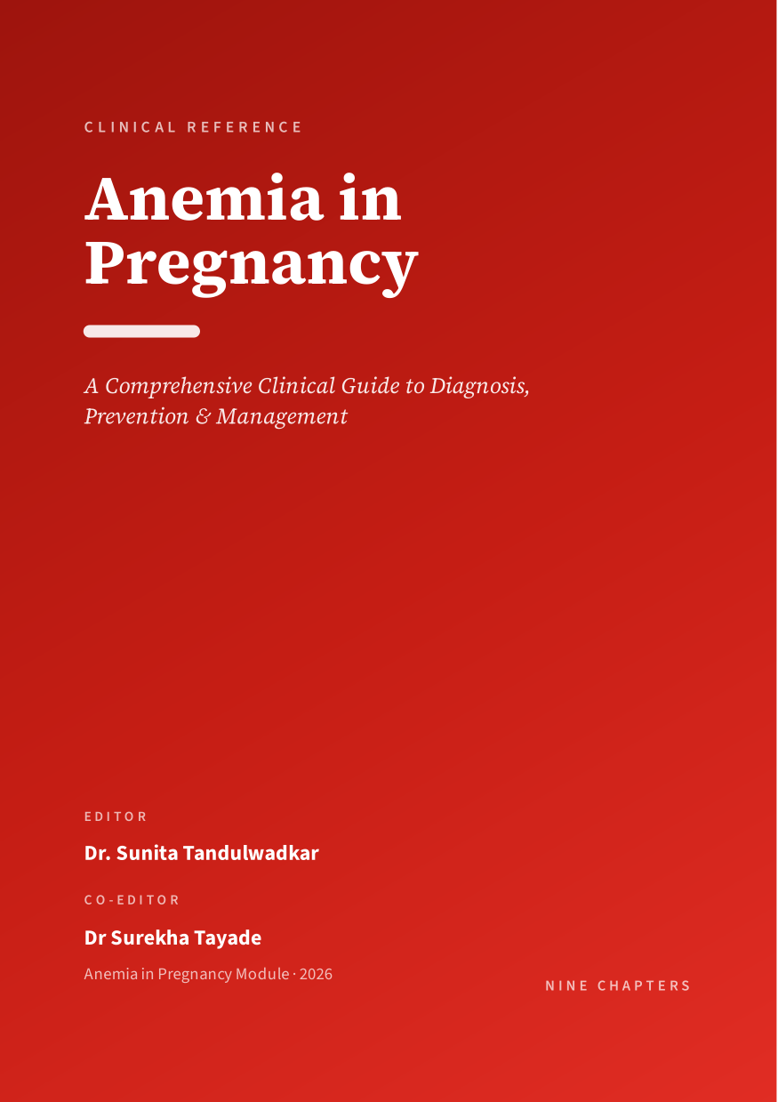 Anemia in Pregnancy — Clinical Booklet